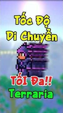 THIS IS THE MAXIMUM MOVEMENT SPEED LIMIT (ON FOOT) IN TERRARIA #terraria #shorts