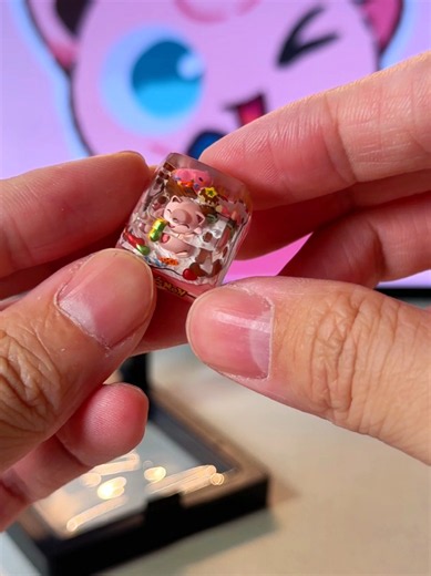 The Ultimate Jigglypuff Keycap for Pokémon Fans