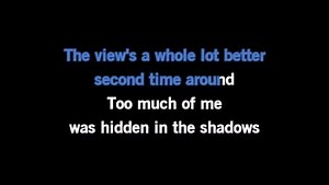 Karaoke Looking Up - Elton John - CDG, MP4, KFN - Karaoke Version