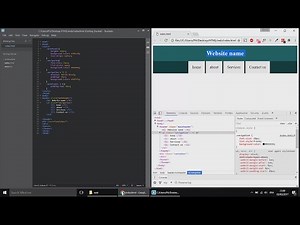HTML Website 01- Basic Header [Tamil] : Learn HTML5,CSS3 - 04