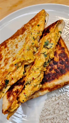 Chrupiący wrap z kurczakiem idealny na cheat meal