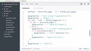 Combining Search and Pagination