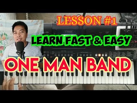Paano mag one man band | How to one man band tutorial | Basic and easy tutorial | Keyboard only