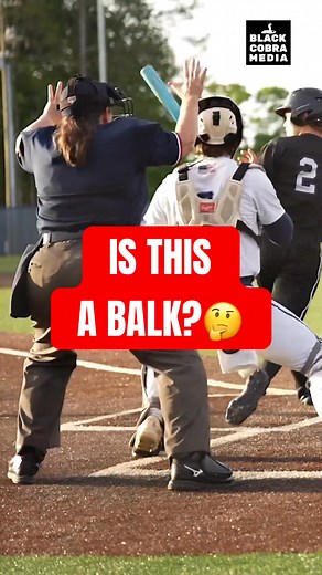 WOULD YOU CALL THIS A BALK #baseball | Black Cobra Media