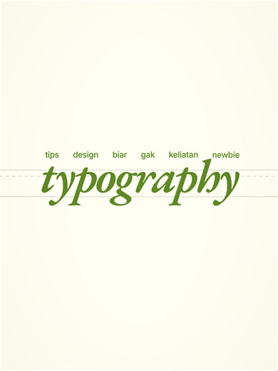 Tips Desain Typography untuk Hasil yang Lebih Rapi