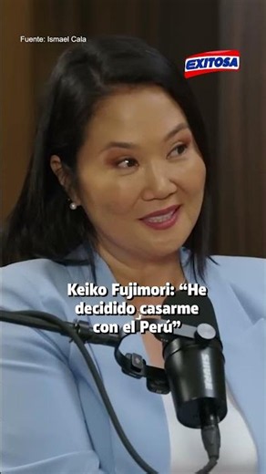 🔴🔵 Keiko Fujimori gave her first interview as president-elect