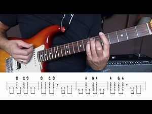 60s Blues Rock Riff Guitar Tutorial