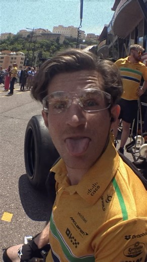 568K views · 2.4K reactions | Making it look easy.  Coldest pit-crew on the grid. 略 #MonacoGP | McLaren | Facebook