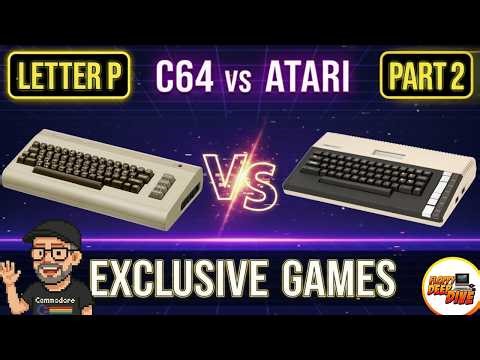 Did the C64 Ruin Pitfall II? (Atari 800XL vs C64: The "P" Games)
