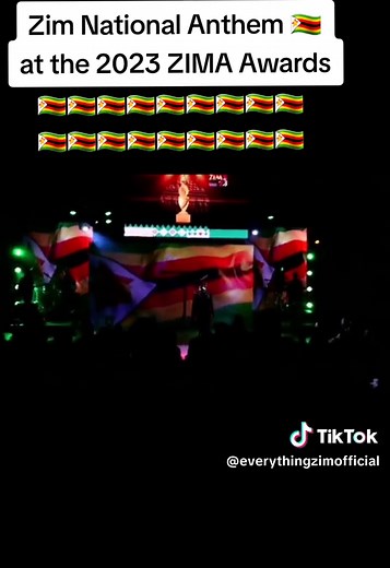 Zimbabwe National Anthem Performance at ZIMA 2023
