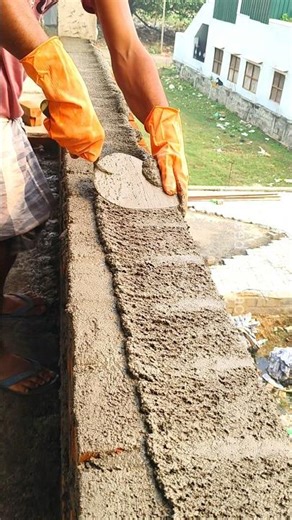 Simple method of packing plaster joints #construction #shorts #work