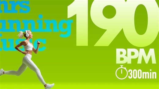 300分钟 190BPM 跑步音乐 🏃 不懈的速度突破极限 | 马拉松与高强度间歇训练挑战 - 活力800