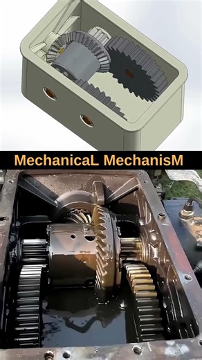 How Genius Gear Mechanical Mechanism Works in 20 Seconds! 😱⚙️