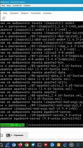 Installing pgAdmin on Astra Linux. #linuxcommandlinetutorial #linux #sql