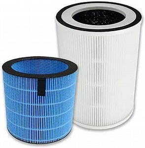 PUREBURG Replacement Filter Set Compatible with Afloia MIRO PRO, KILO PRO Air Purifier Humidifier 2-in-1,H13 HEPA with Humidifier Wicking Filter 4-Stage Filtration
