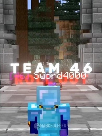 Team 46 Roll Out 🗣️🔥 - Annual Purge Finale Edit #minecraft #sword4000 #edit