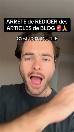 2.7K views · 55 reactions | Arrête de rédiger des articles de blog sur ton site, c’est inutile ! #blog #siteinternet #businessenligne #ecom #entrepreneur #siteweb #referencement #redaction #redactionweb | Q-SEO | Facebook