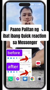 #Messenger #reaction #tipsandtricks #tutorial #tips | Alvin Durilag