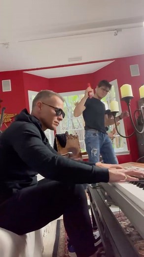 Working on some new music together 😎 #Still3 #finally | Joey Lawrence