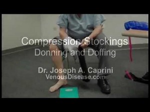 Donning and Doffing Compression Stockings