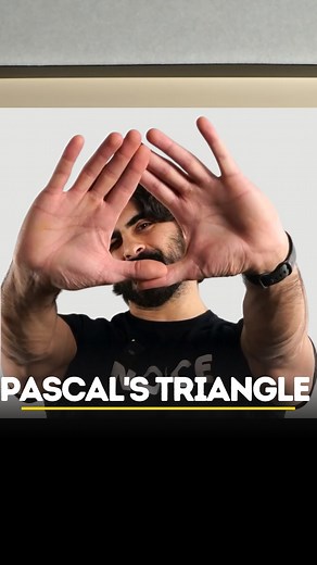 Neil Trivedi | MyEdSpace on Instagram: "Have You Heard Of Pascal's Triangle Before? Let Me Explain🔺 [Pascal's Triangle, Maths, Maths challenge, maths teacher, maths problem, maths student, maths question, stem, neildoesmaths, myedspace]"
