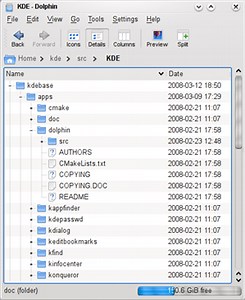 KDE 4.1 to bring back Konqueror tree view, other goodies