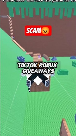 TikTok Robux Giveaways Are SCAMS – I Lost My Account 😤📱" #roblox