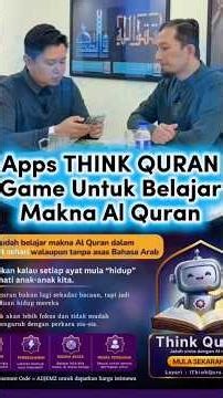 #thinkquran cara untuk belajar makna ayat quran dengan mudah dan berkesan.