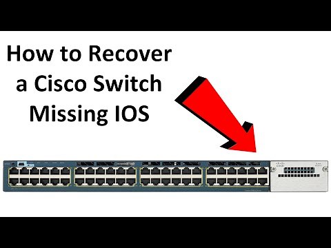 Recover a Cisco Switch Missing IOS Using XMODEM | 2960 / 3560 / 3750 and More