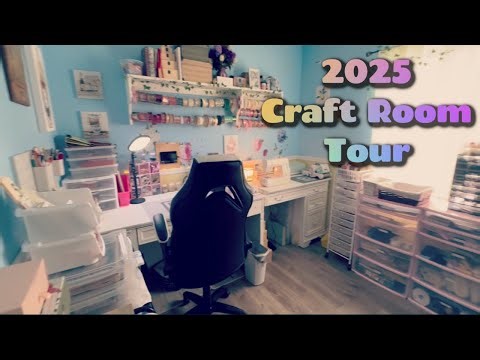 Updated Craft Room Tour 2025