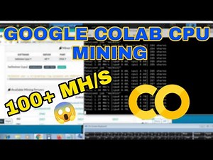 Google Colab Mining | 12 hours+ Runtime 100+MH 🔥 | God Miner