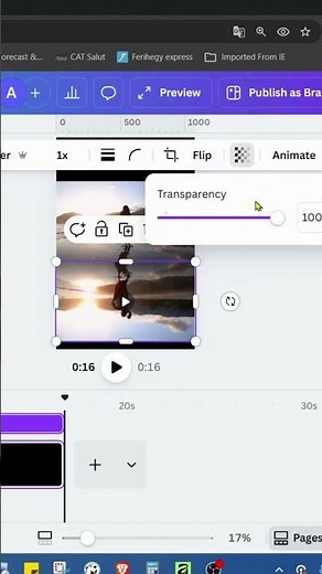 How to Create a Mirror Effect in 3 Easy Steps in Canva