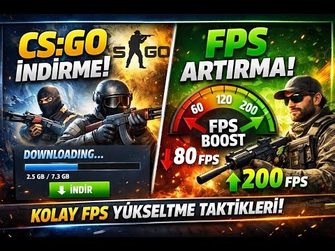 Counter Strike GO detaylı indirme ve anlatım