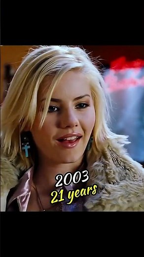 Elisha Cuthbert evolution (2003-2022) #shorts