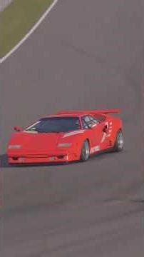 Lamborghini Countach 25th Anniversary — Retro Icon on the Move