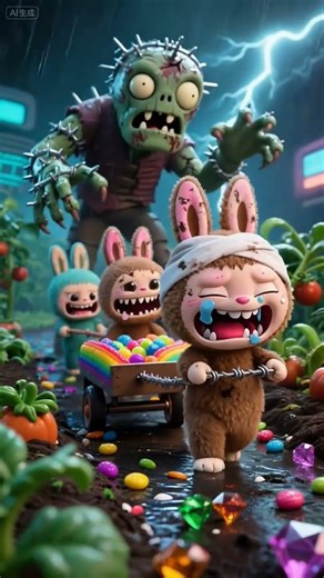 Cute Labubu Adventure | AI Generated Cartoon Story