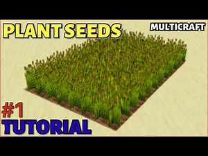 How to plant seeds in Multicraft | Little Tutorial