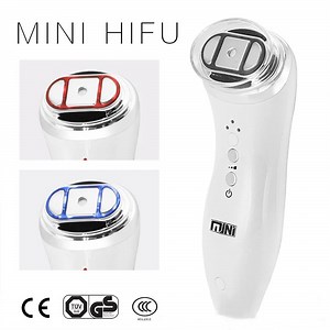 [Hot Item] LED Stimulate Collagen Lifting Firming Ultrasonic Remove Wrinkle Fine Line Loose Skin Salon SPA Home Use Mini Hifu Device