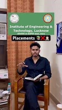 IET Lucknow Review Exposed (2025) 🎓❌ in 60 Seconds | Fees, Placements & Campus Life | Btech 📚