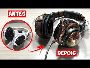 Headphone Steampunk.