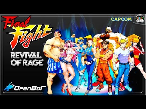 Final Fight Revival of Rage - Gameplay with Cody Travers (OpenBOR) [Playthrough/LongPlay]