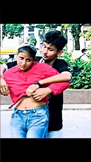 Romantic Chest Hugging on Cute sexy👙Girl😜😍❤️‍🔥 #CuteGirlsReels