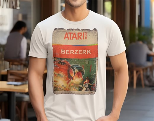 Berzerk - Atari 2600 Vintage T Shirt 8 Colors Unisex All Sizes S-5XL 100% Cotton Cover Art SNES Atari Video Computer Systemgame 8 Bit - Etsy