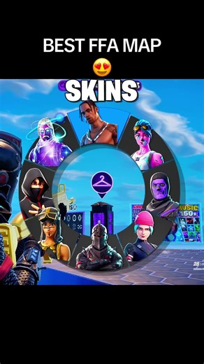 Best Free-For-All Skin Map in Fortnite