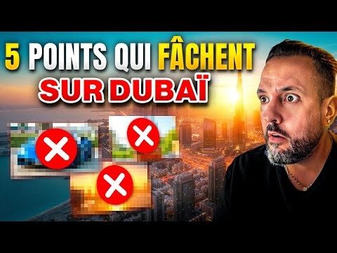 THE 5 NEGATIVE POINTS OF DUBAI! (What Nobody Tells You)