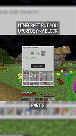 Upgrading Blocks in Minecraft: The Power of Hand Missiles!