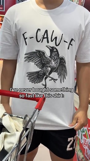 🐦 F-Caw-F Black Crow Pun T-Shirt 🖤Get your grunge on with this hilarious black crow cawing graphic tee! Perfect for bird lovers, pun enthusiasts, and anyone who enjoys a good laugh with a touch of attitude. 😆 Whether you're into dark humor, grunge fashion, or just love a good bird pun, this T-shirt is your new go-to. Comfortable, edgy, and designed to make a statement. 🖤 Caw it loud, wear it proud! 🔥 | Chicevo