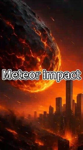 Meteor Impact POV! Witness the End of Earth in 30 Seconds