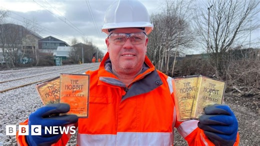 Metro workers in Newcastle find buried vintage Hobbit tapes