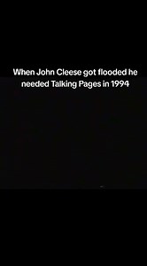 When John Cleese got flooded he needed Talking Pages in 1994 #nostalgia #90snostalgia #talkingpages #bt #phonebox #telephone #britishtelecom #johncleese #carbreakdown #tv #advert #retro #vintage #funnytiktok #funnyvideos😂 #house #houserepair #plumbing #leak | Nostalgia Wizard